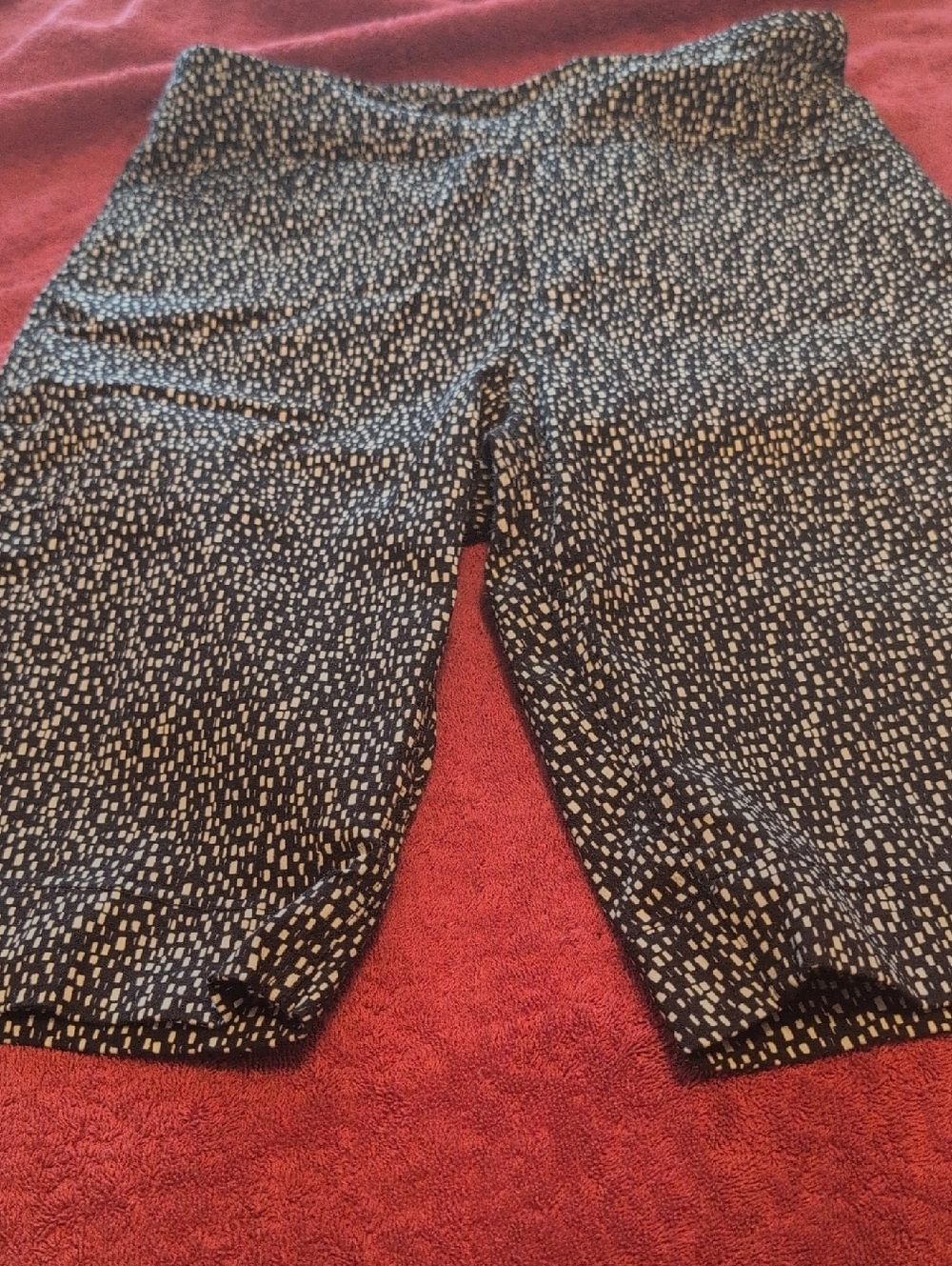 Multiples Black & White Printed Women’s Shorts
